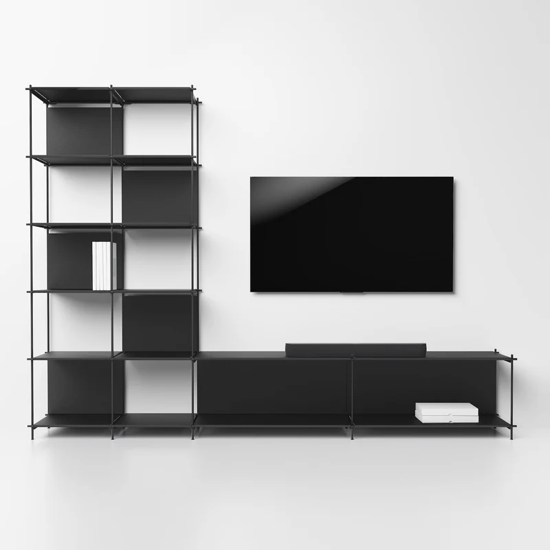 Parete attrezzata libreria Miyoko 42