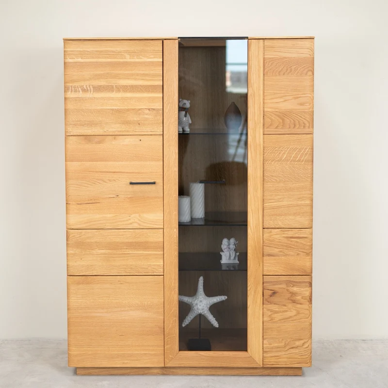 Vetrina in rovere massiccio Arvik | NordicStory