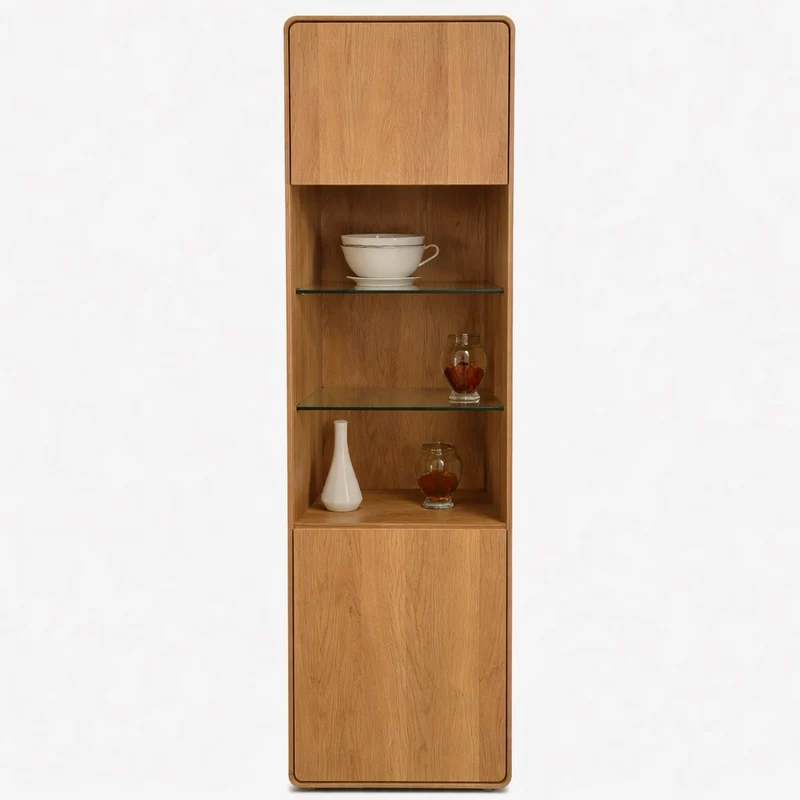Vetrina in rovere massiccio Geneva 26 | NordicStory