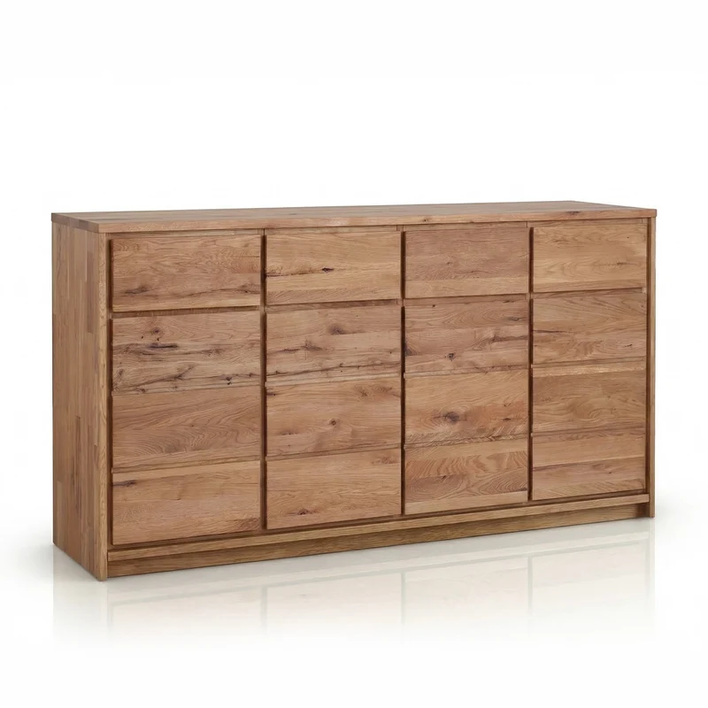 Credenza in rovere massiccio dell'Oregon 4.4 | NordicStory