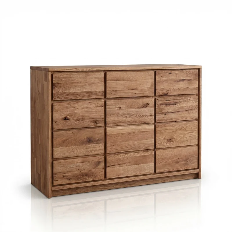 Credenza in rovere massiccio dell'Oregon 3.3 | NordicStory