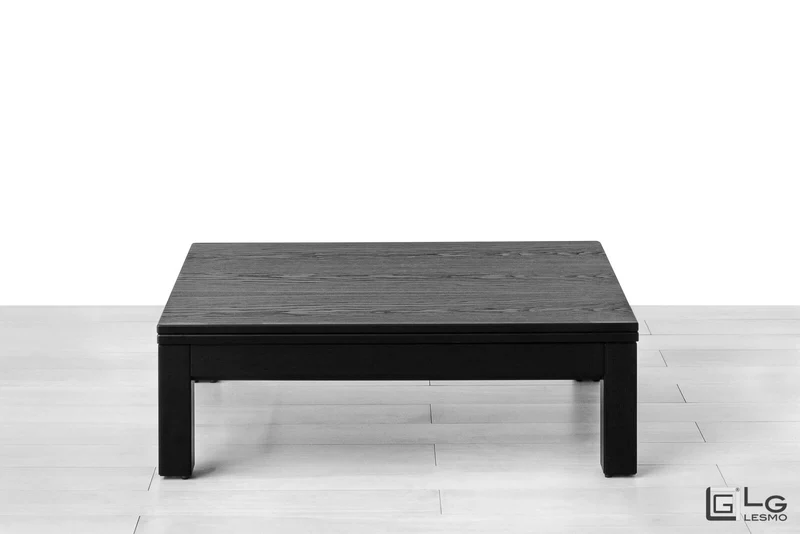 TAVOLINO TRASFORMABILE Finitura Frassino Nero 152cm - 6/8 posti