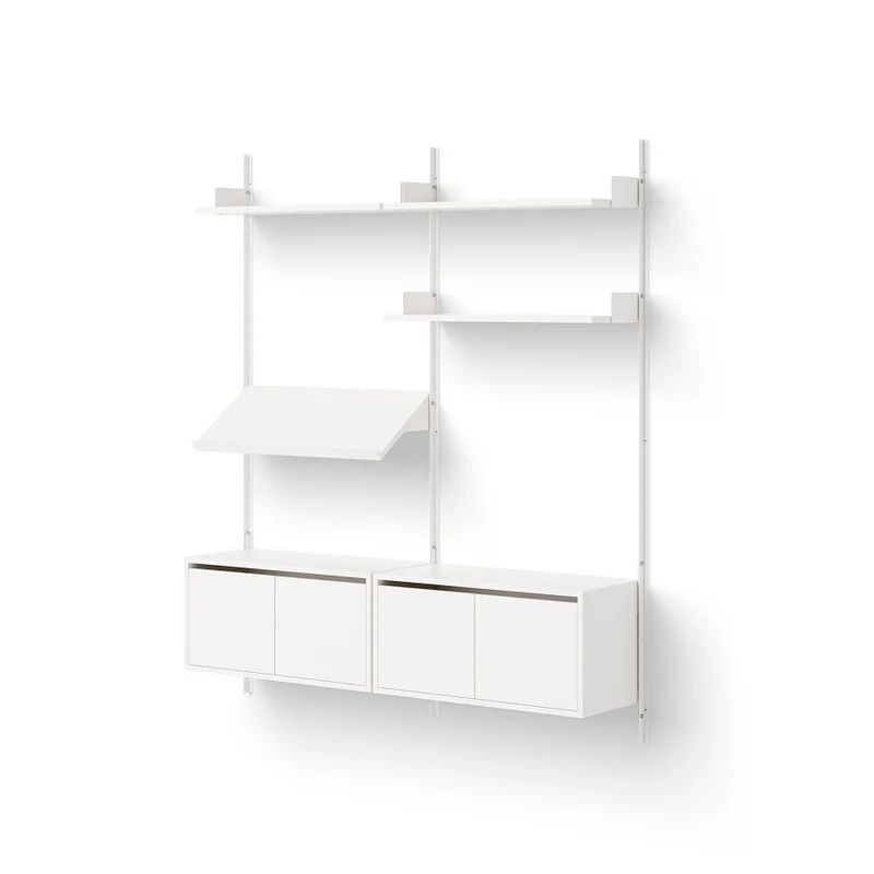 New Works Living Shelf Cabinets Low w. Doors