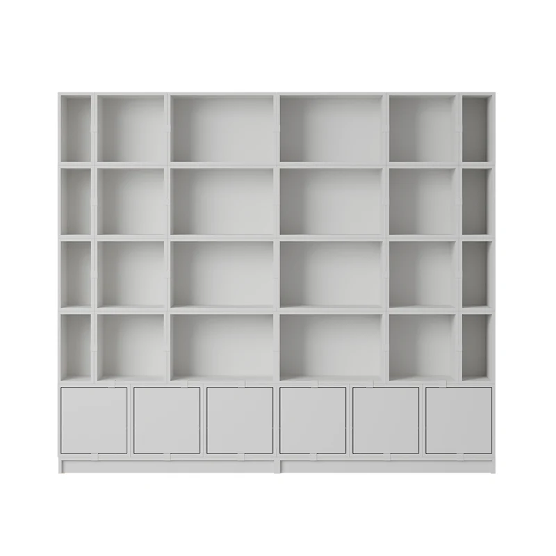 Stacked Storage System Bookcase Conf. 1