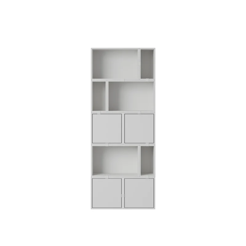 Stacked Storage System Bookcase Conf. 8