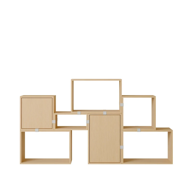 Stacked Storage System Bookcase Conf. 6