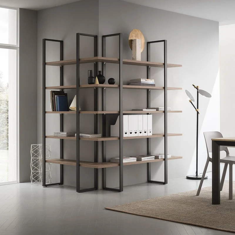 Libreria angolare Lilac Cricket