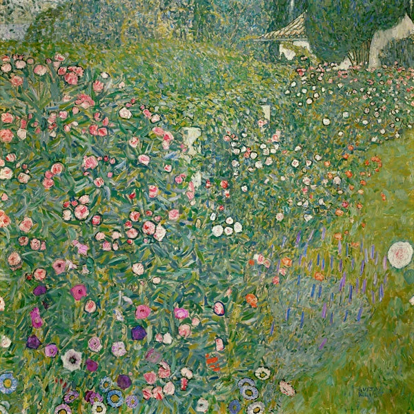 Paesaggio di giardino italiano