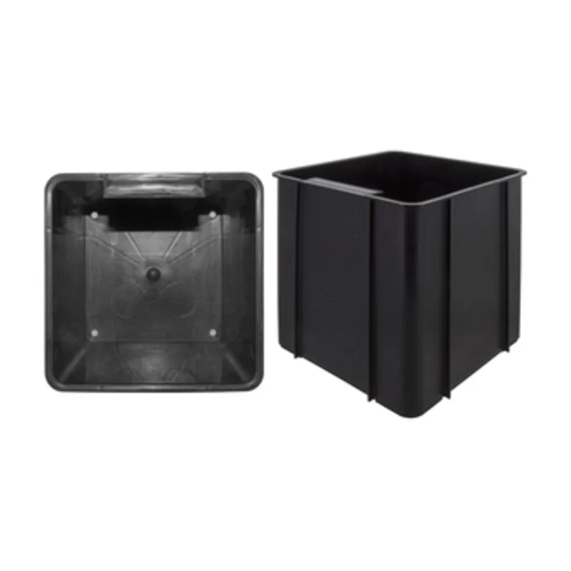 Contenitore in ABS Multiuso 17 x 17XH19 Cm Nero
