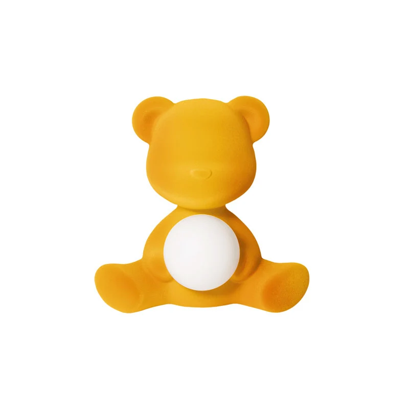 Lampada Teddy Girl Velvet - Qeeboo