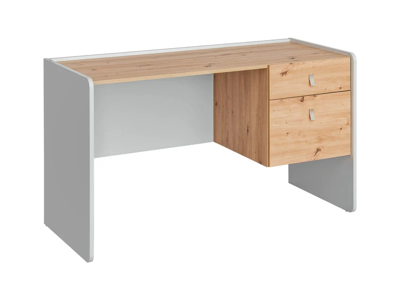 Scrivania da cameretta studio con cassetto e anta cm 134x57x78h