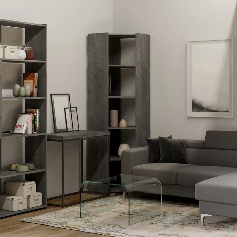 Libreria angolare a colonna Inedditah Angolo A