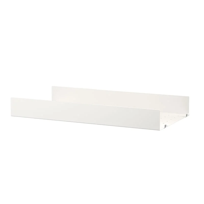String Metal Shelf with High Edge