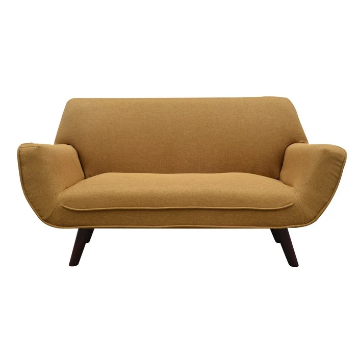 Divano in stile scandinavo con gambe in legno - Heila
