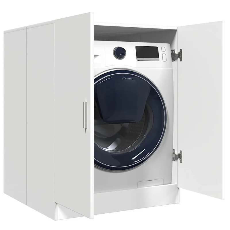 Mobile per Lavatrice Bianco 71x71,5x91,5 cm in Legno Multistrato