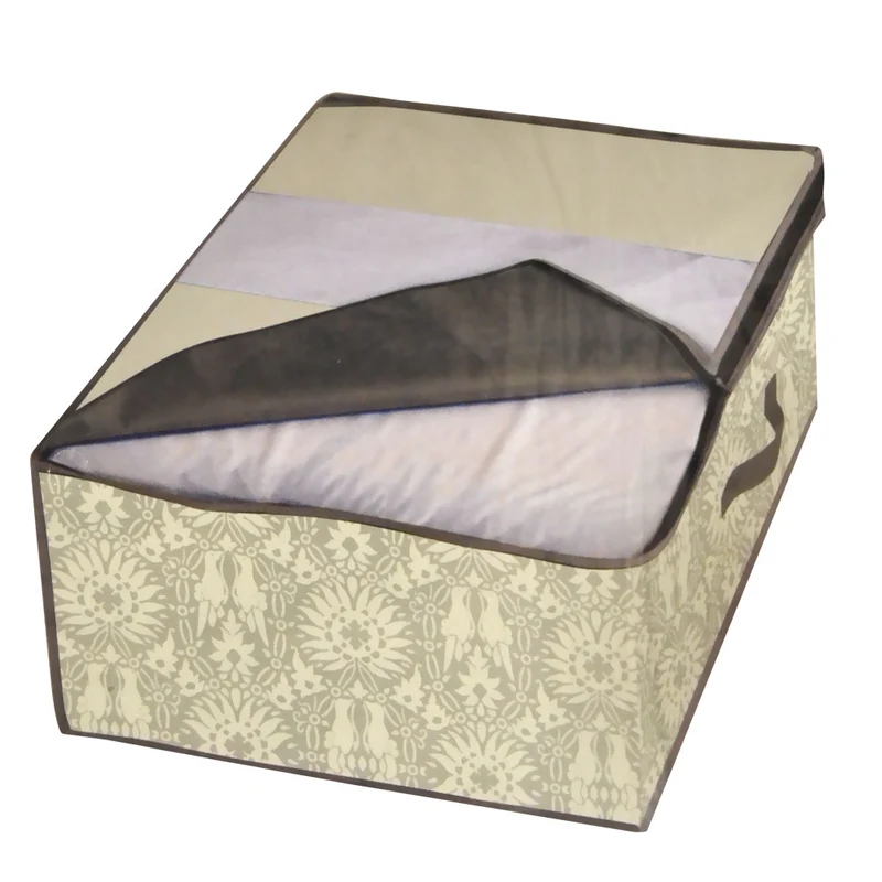 Custodia Coprente in TNT Trama Damascata 60x46x26cm Sistemi Salvaspazio