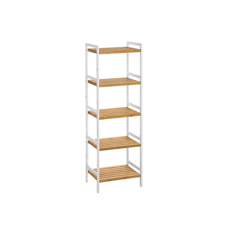 Scaffale da Bagno con 5 Ripiani