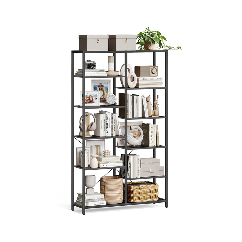 Libreria a 5 Livelli, Scaffale Portaoggetti