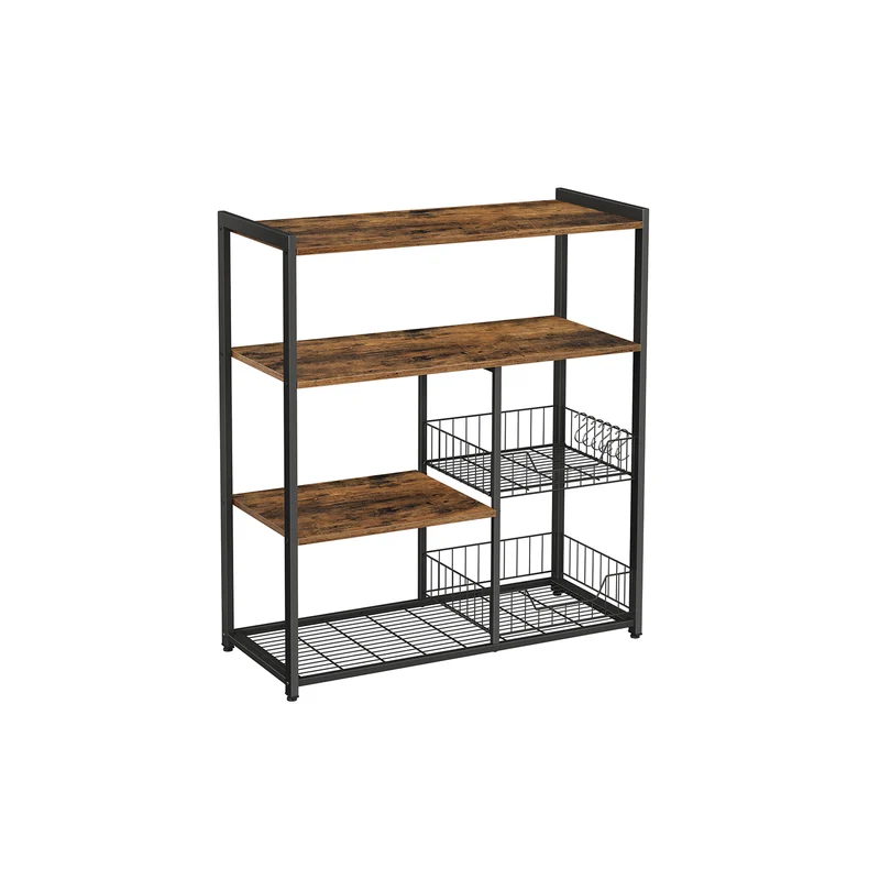 Scaffale da Cucina con Cassetti a Rete