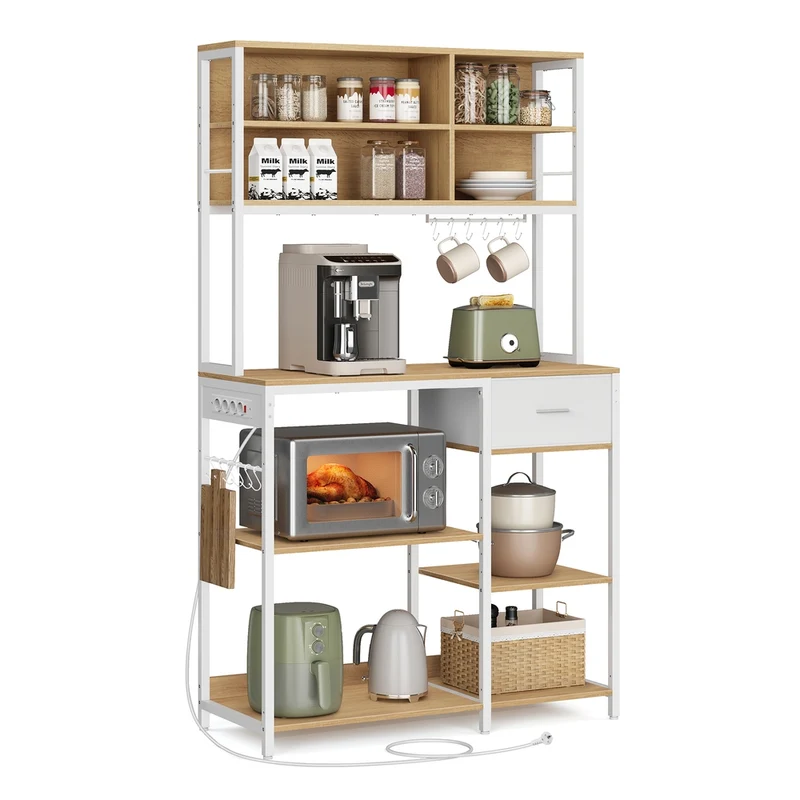 Mobile Cucina con Ripiani Regolabili