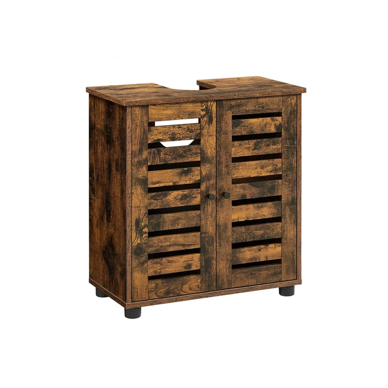 Mobile Sottolavabo 60 x 30 x 60 cm Marrone Vintage