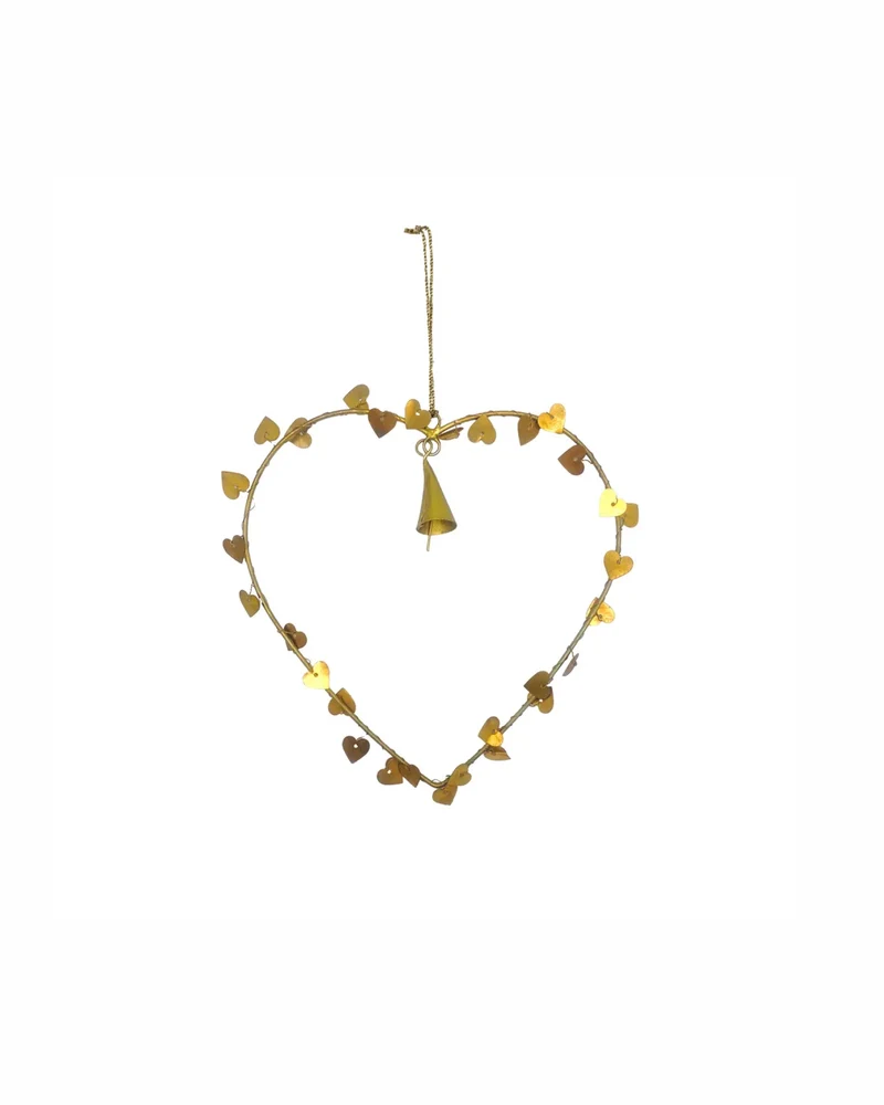 Cuori in ottone