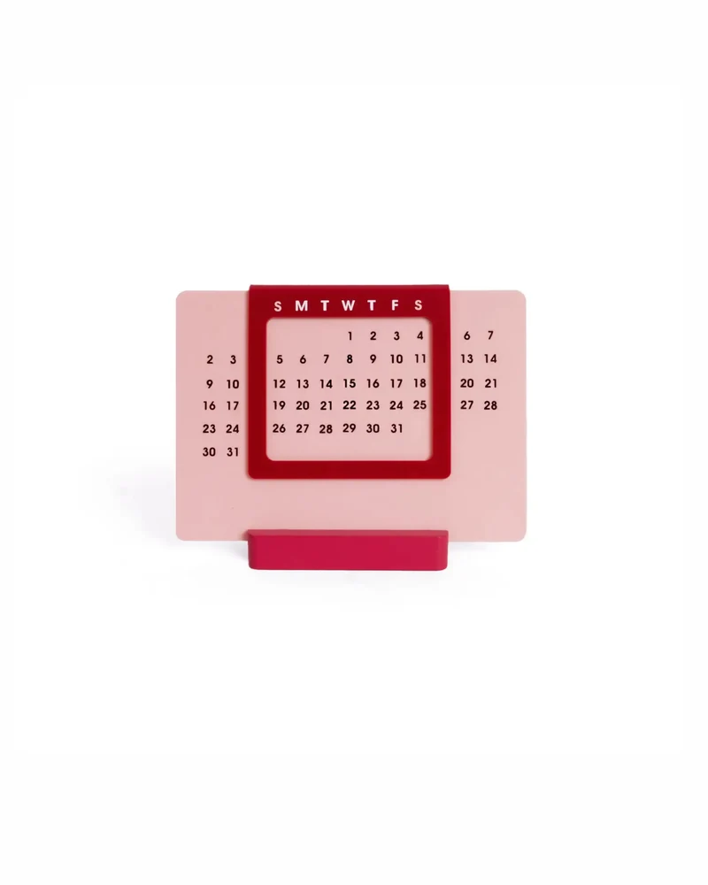 Calendario perpetuo - Pink