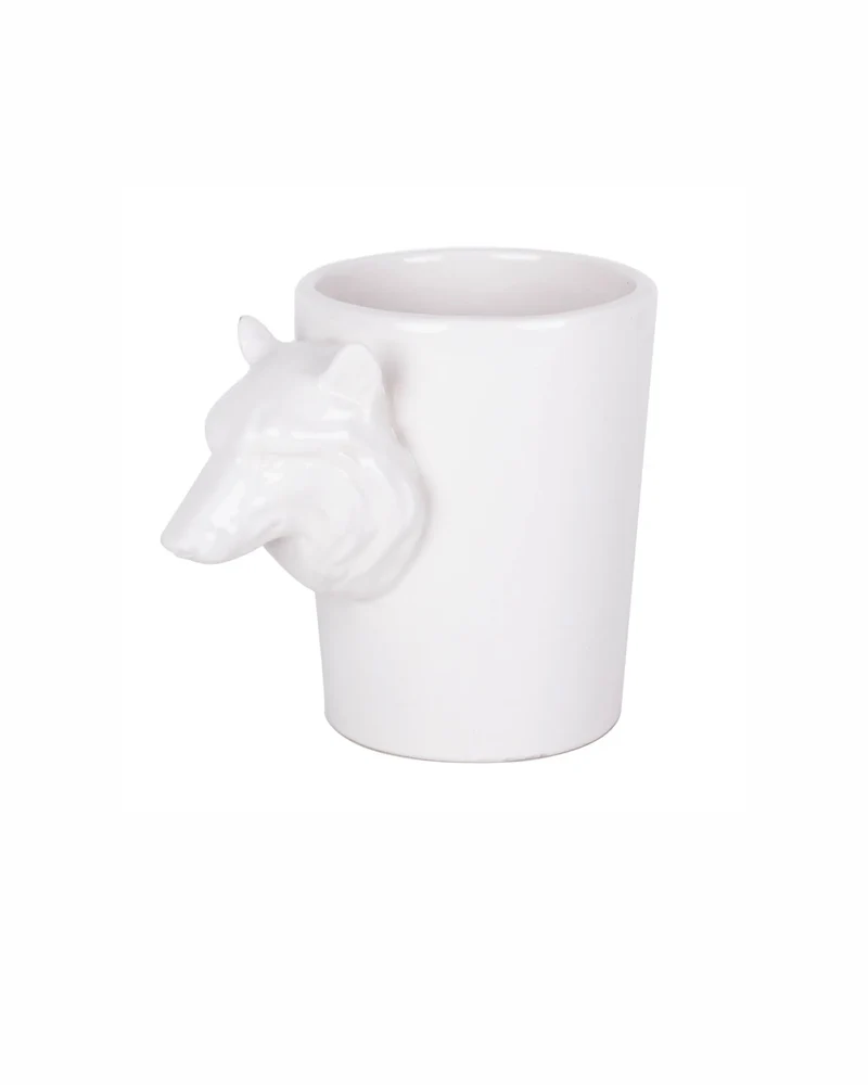 Tazza a forma di lupo