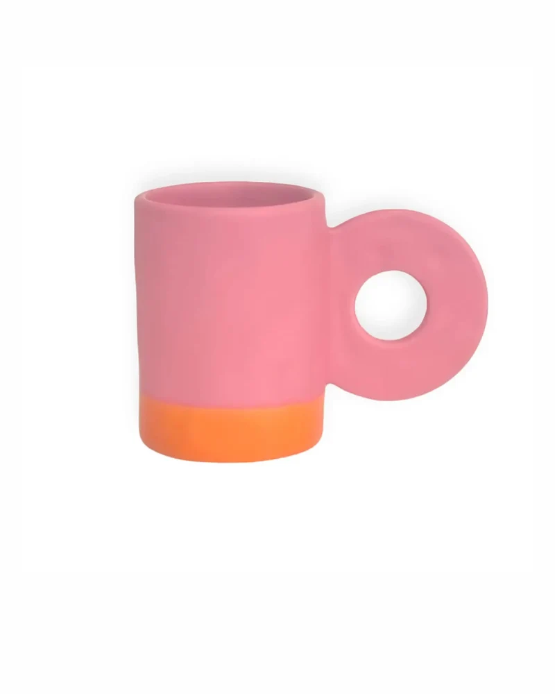 Tazza in ceramica - Rosa