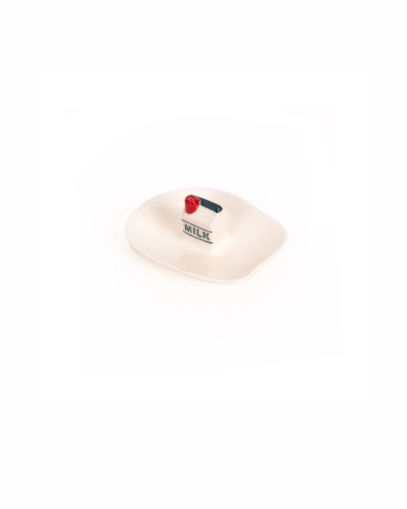 Piattino per incenso - Milk