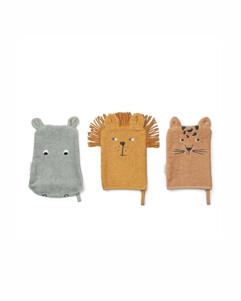 Panno Sylvester Washcloth - Set di 3
