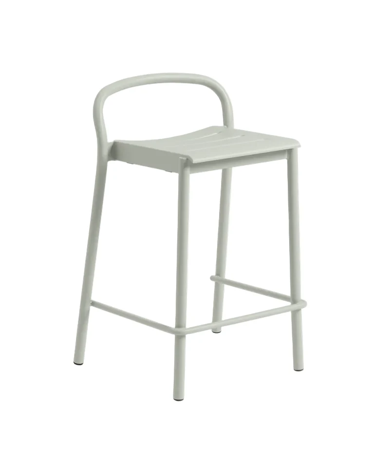Linear Steel Counter Stool