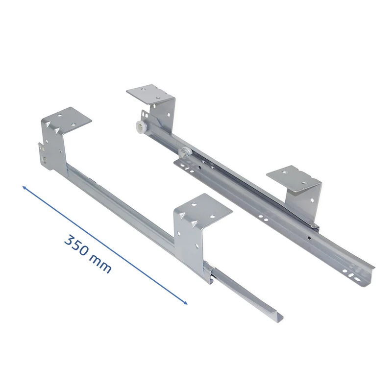 GUIDA PORTATASTIERA SOTTOPIANO ESTRAIBILE PROF. 35CM X SCRIVANIA PIANO RIPIANO