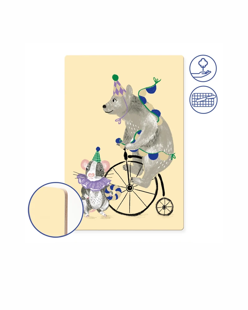 Tagliere - Orso & Topo