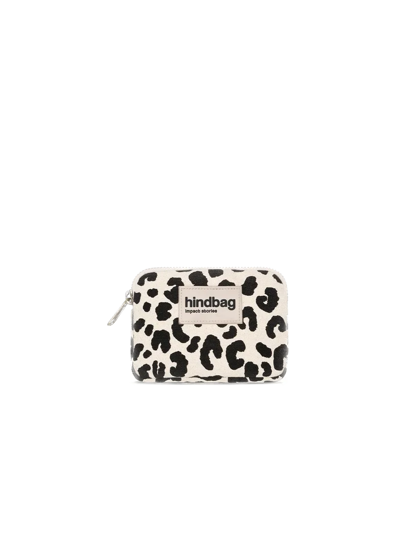 Portamonete Lili - Leopardo Ecru