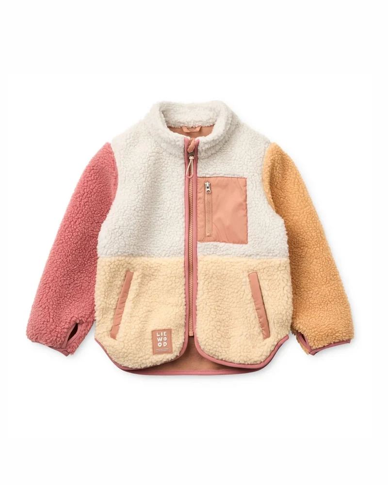 Nolan Pile Jacket - Apple Blossom