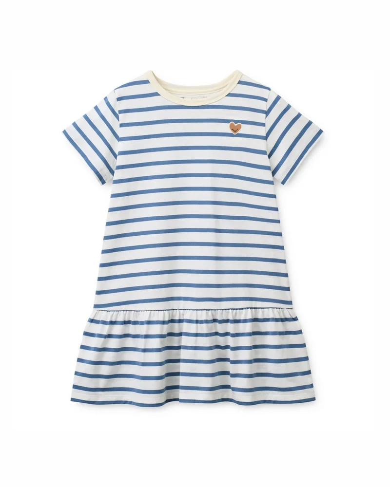 Vestito Madden Stripe Dress - Riverside / Creme de la Creme