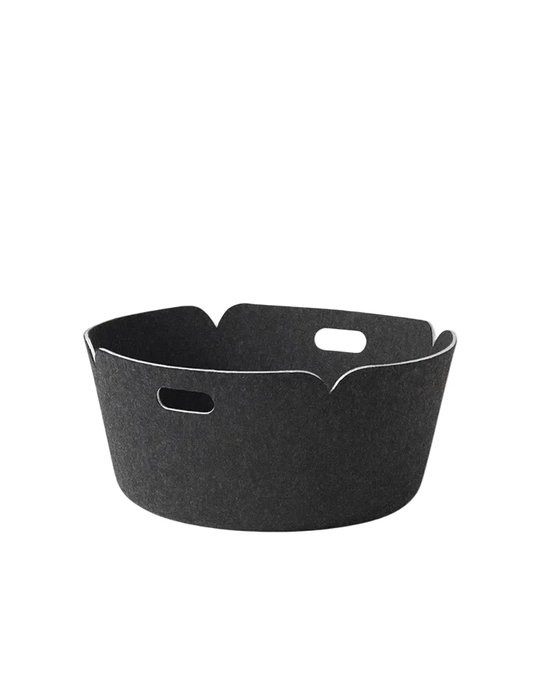 Restore Round - Black Melange