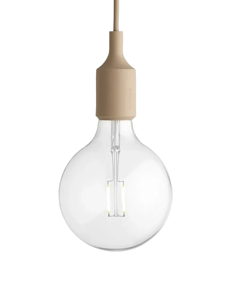 Lampada E27 - Beige Rose