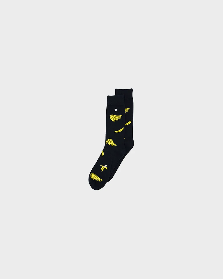 Calzini - 35-37 - Bananas Black