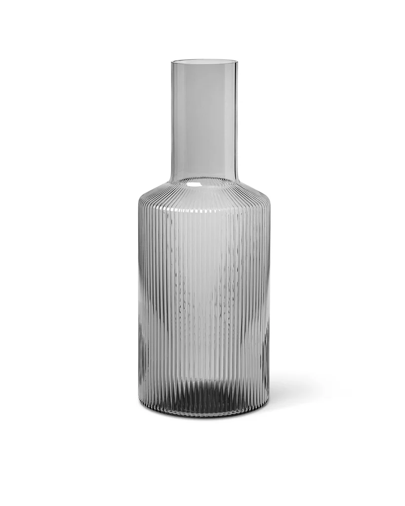Caraffa Ripple Carafe - Smoked Grey