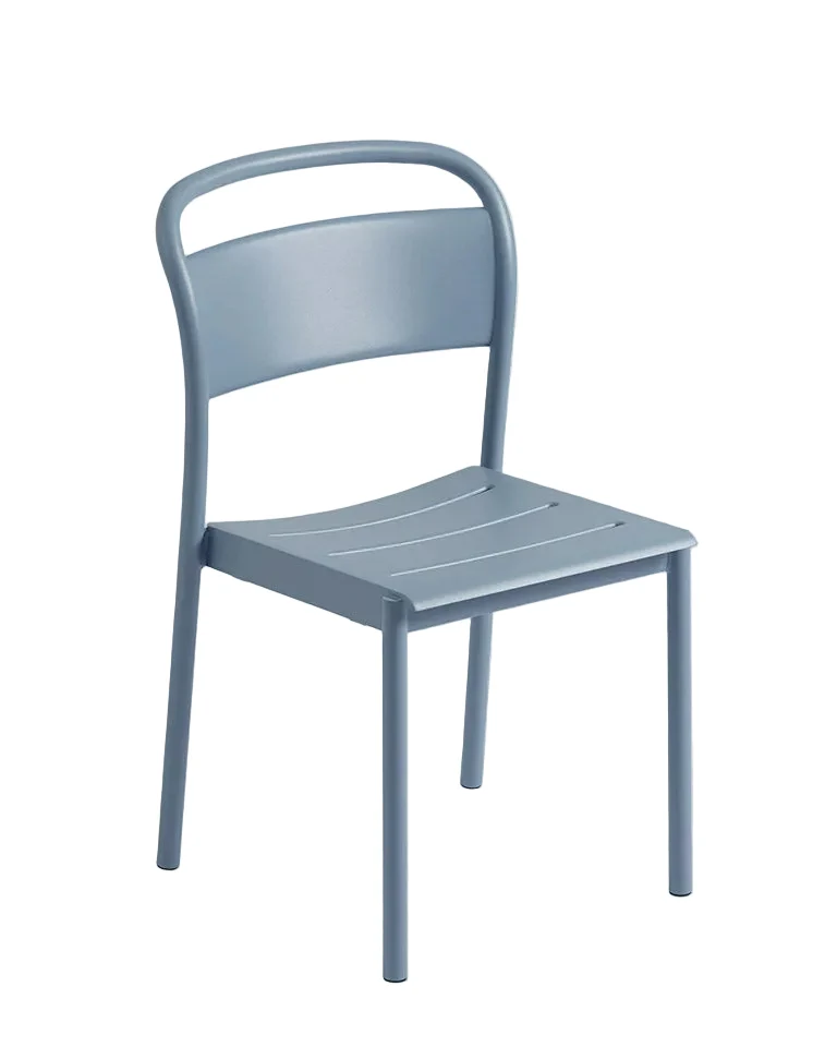 Linear Steel Side Chair