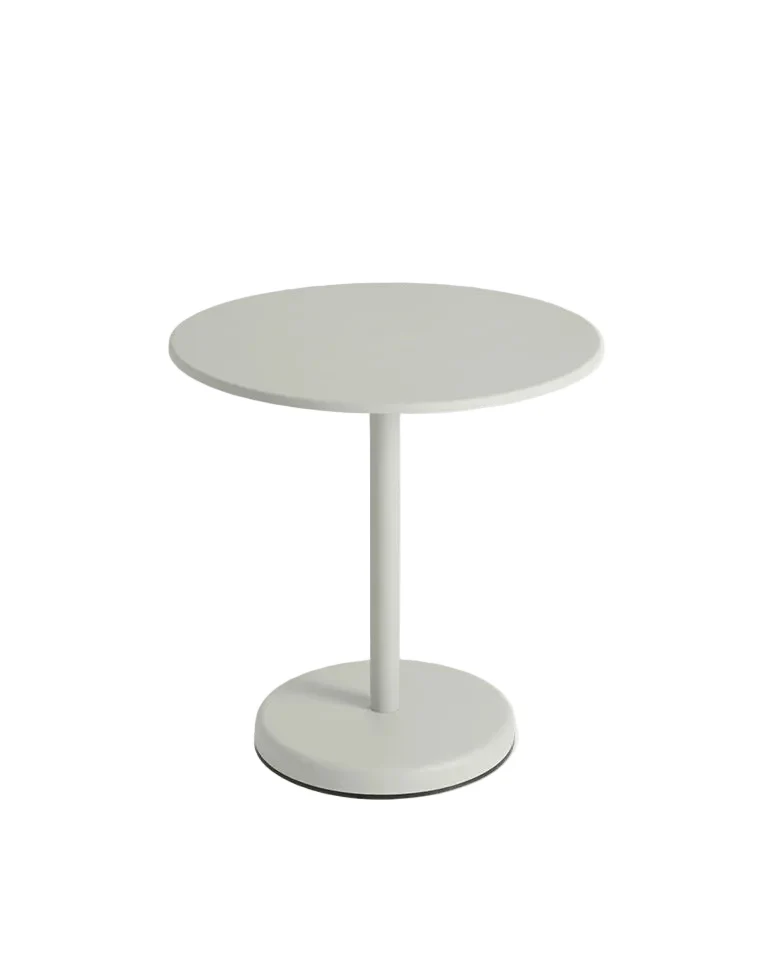 Linear Steel Café Table - Round 70 cm