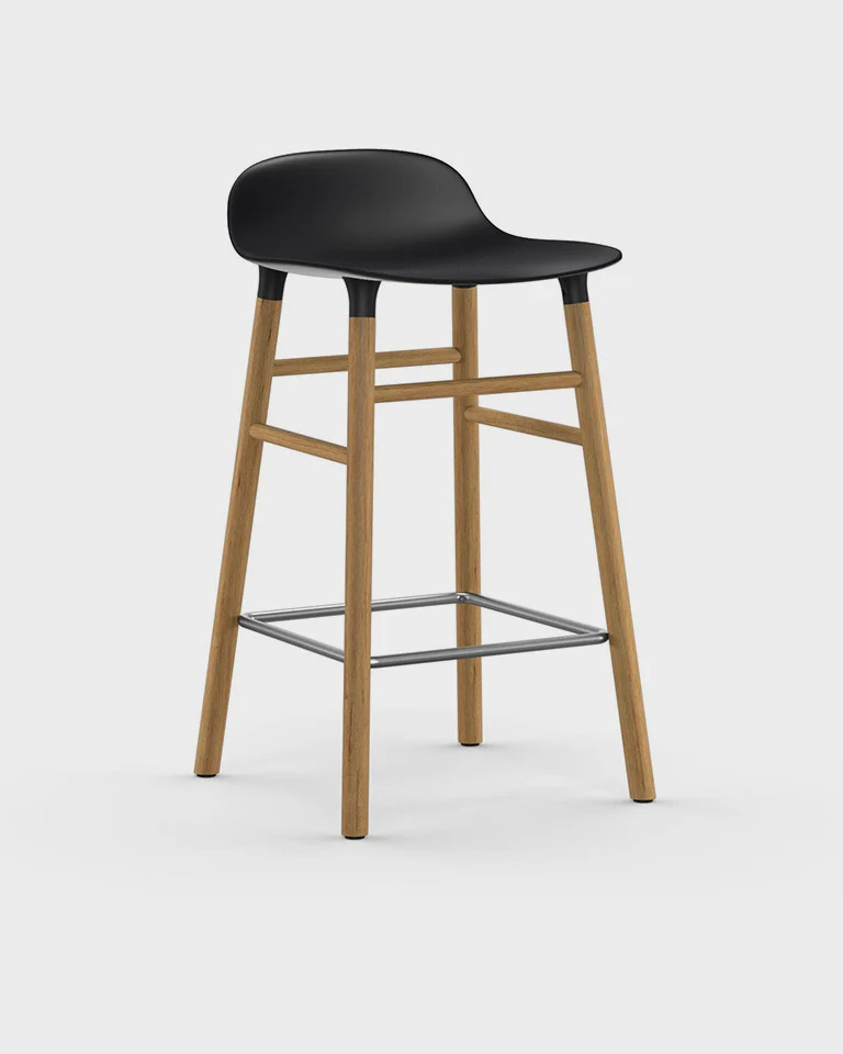 Form Barstool - Oak