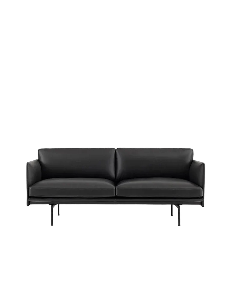 Outline Sofa - 2 Seater Leather