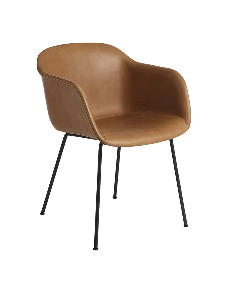 Fiber Armchair Upholstery - Tube Base