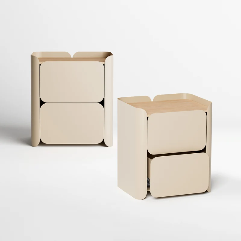 Lirio - Set 2 Comodini