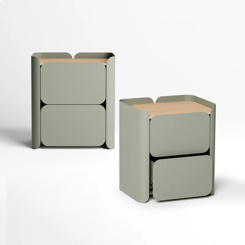 Lirio - Set 2 Comodini