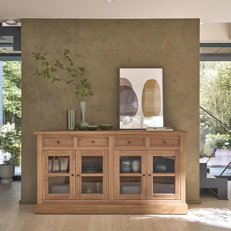 Credenza in teak massello 160 cm
