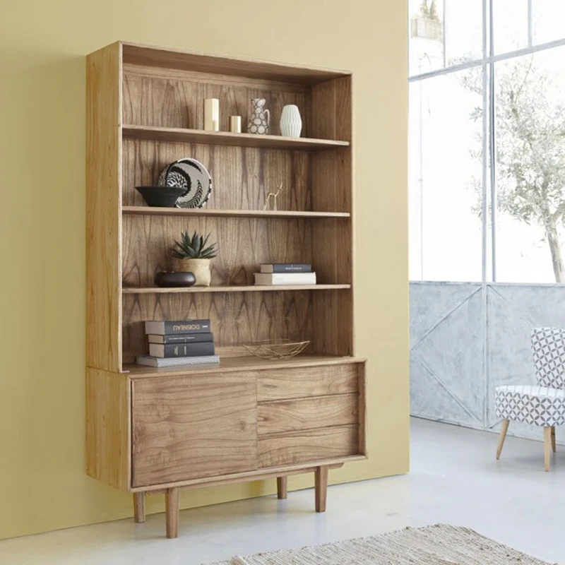 Libreria in mindi massello 120 cm